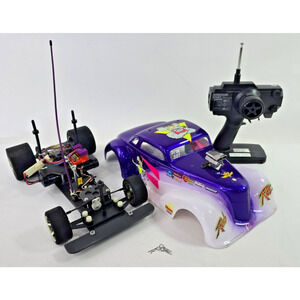 Vintage 1/10 Trinity Street Spec 32 Ford RC Pan Car w Magnum Controller READ